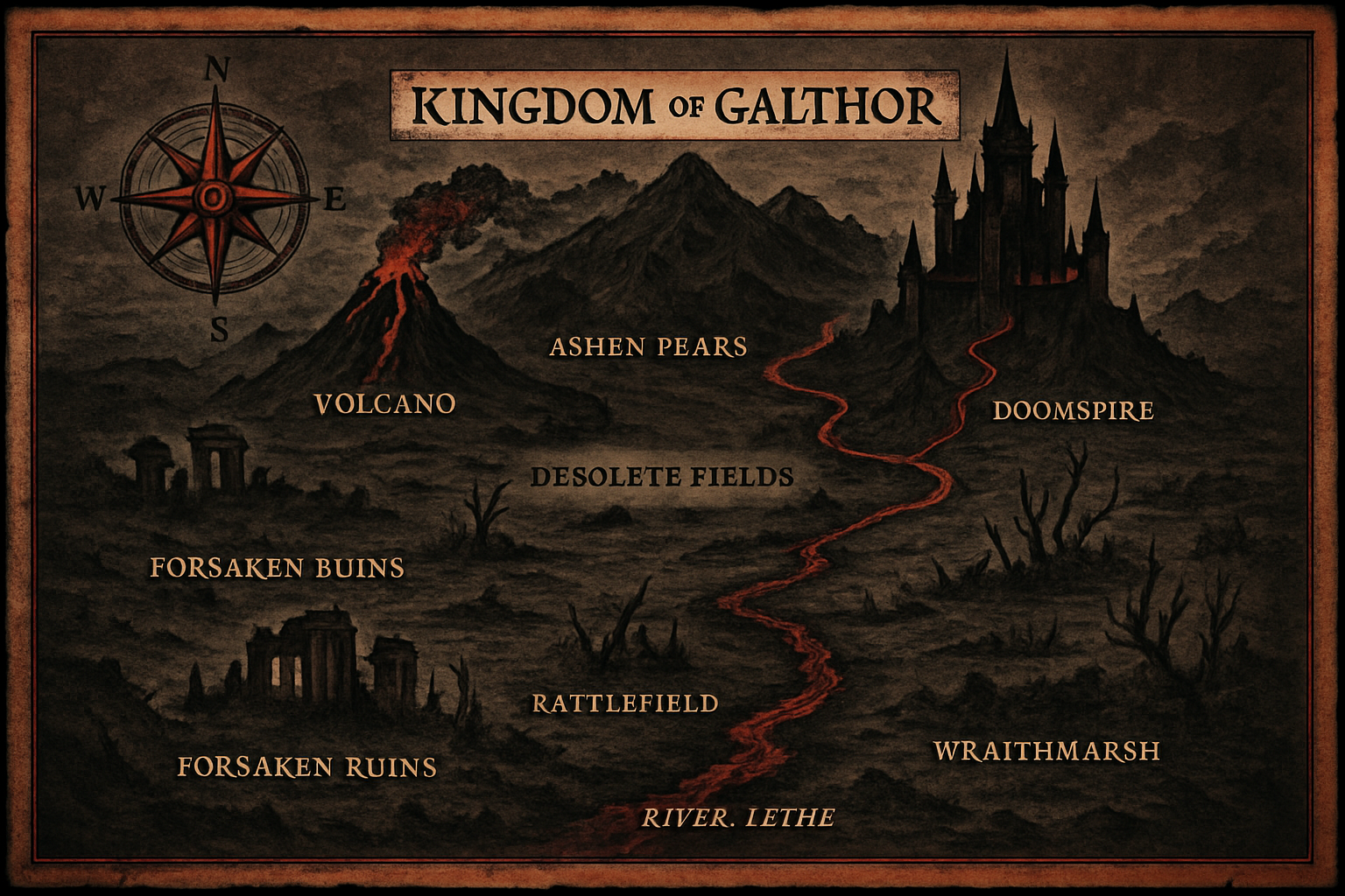 Mapa de Galthor